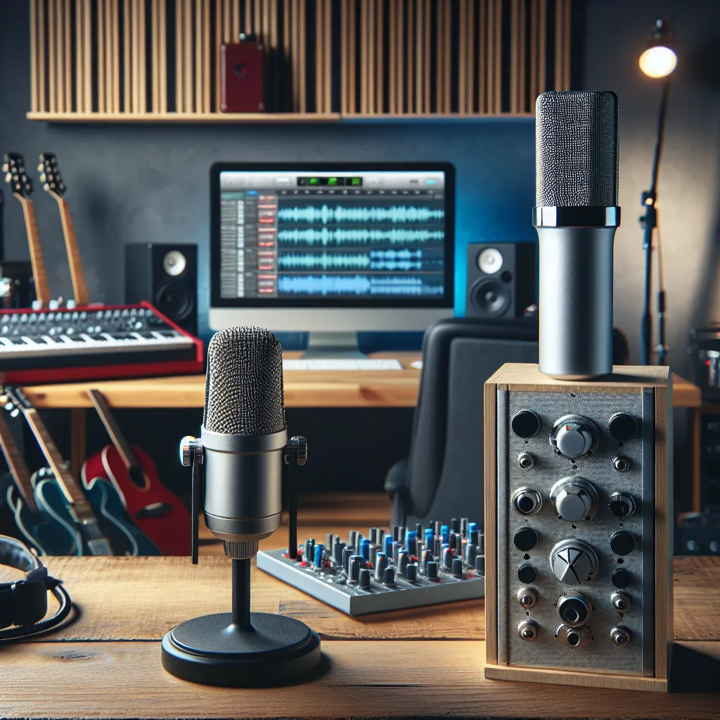 Mikrofony pojemnościowe vs dynamiczne – który wybrać do studia?