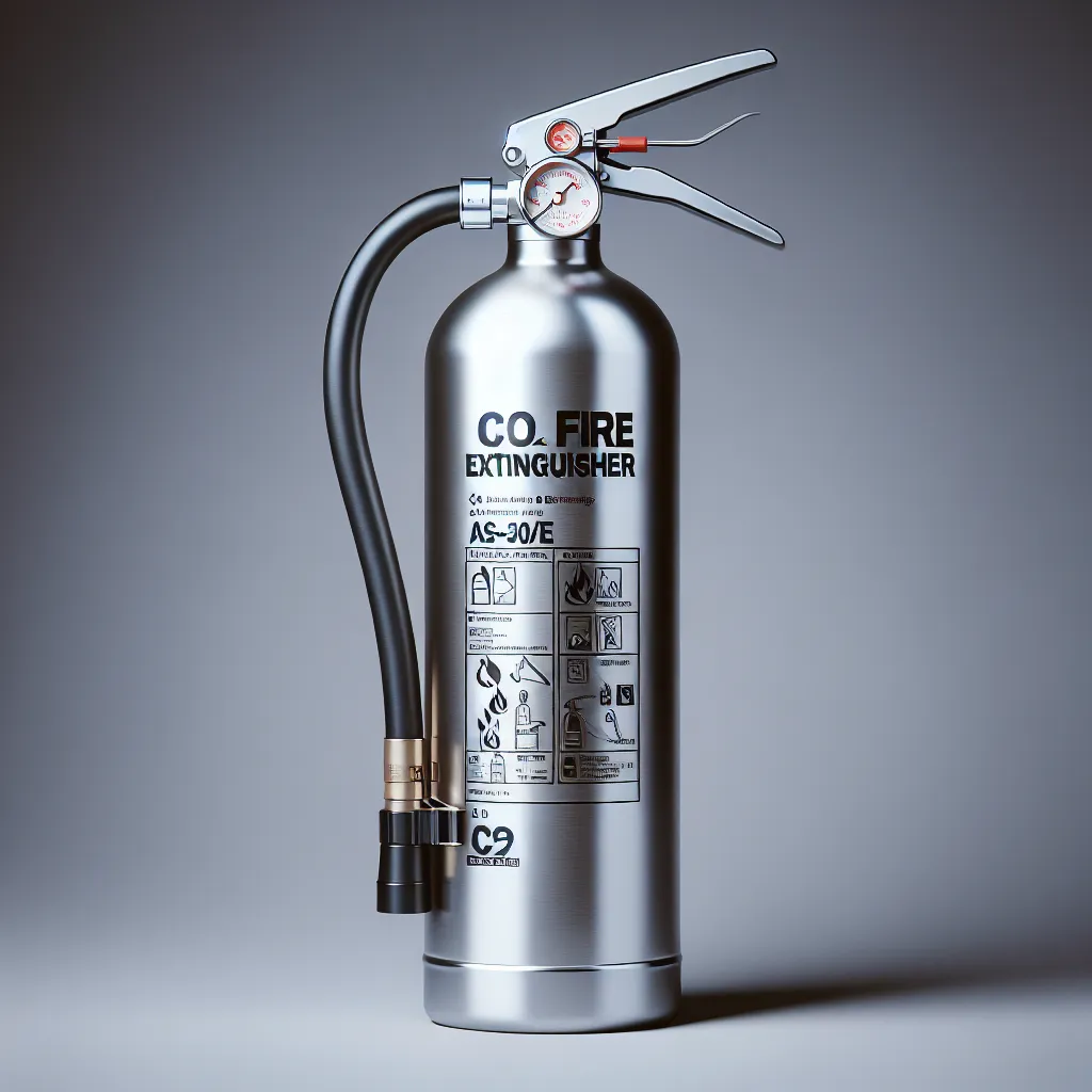 Nowoczesna gaśnica CO2 AS-30x B/E – niezawodna ochrona przeciwpożarowa