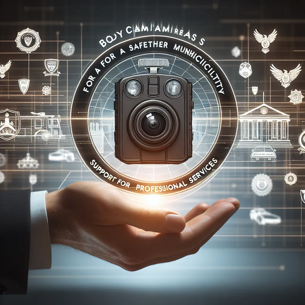 Kamery nasobne dla bezpiecznej gminy – wsparcie profesjonalnych służb